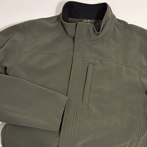 Lightweight Softshell Jacket with Fleece Lining - L
